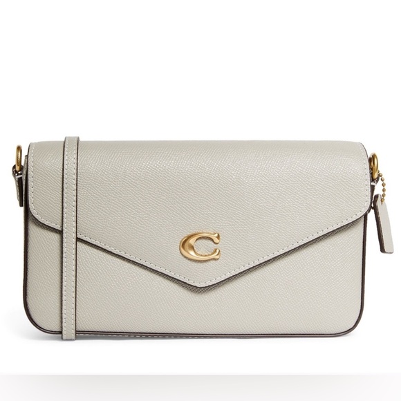Coach Wynn Grey and Cream Crossbody Bag - Picture 1 of 10